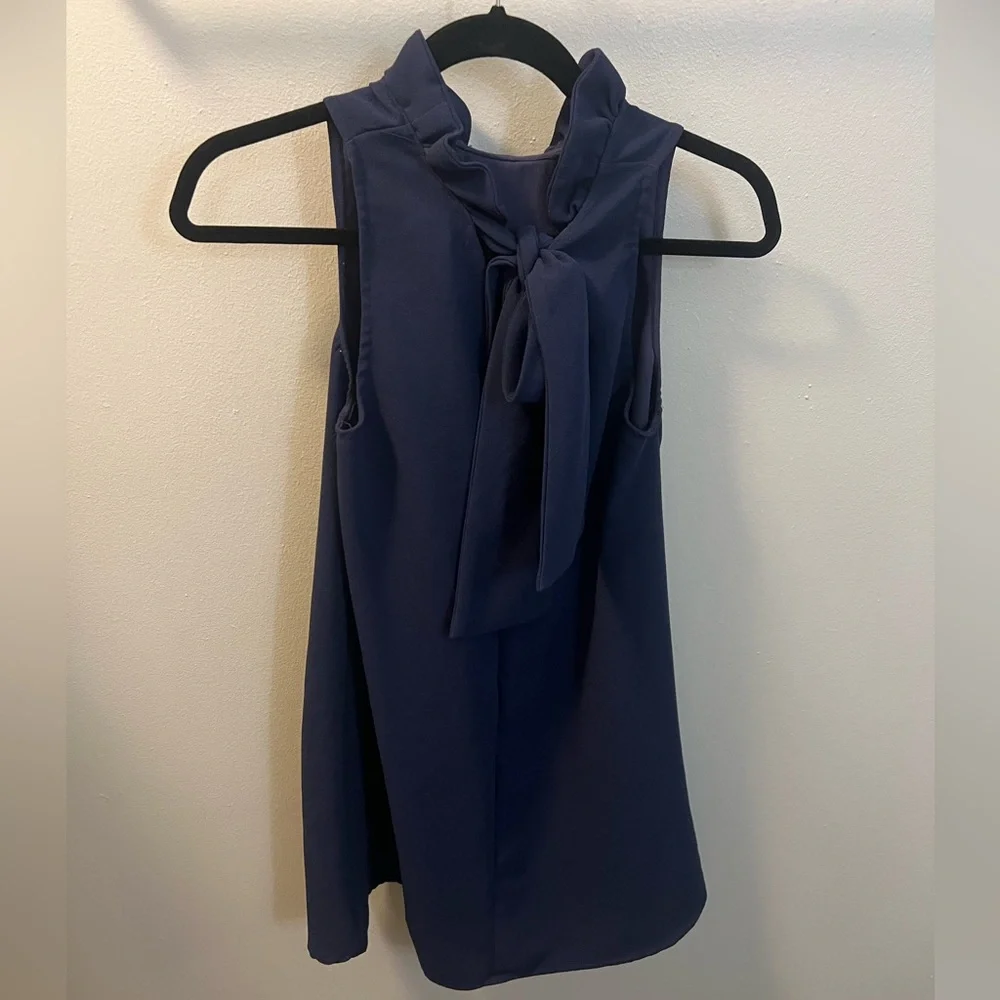 Navy Blythe Dress Size XS NWOT - Picture 6 of 8